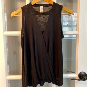 Sheer Black Tank